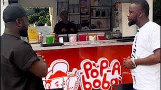 Meet Dr Boateng the owner of the New BOBA Joint located in Bomso Kumasi