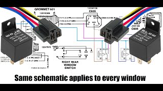 Fixing slow power windows in square body Chevy with just 2 relays - Barszczu Garage Ep.6