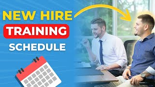 10-Day New Hire Training Schedule (for insurance agents)
