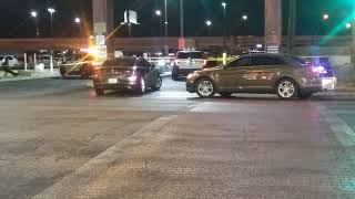 violent incident downtown Las Vegas.
