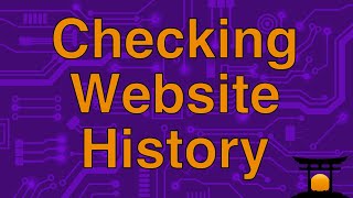 Can you determine what websites someone has visited?