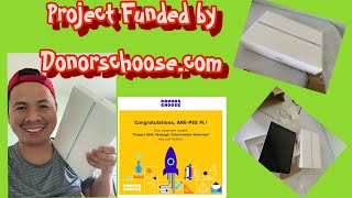 Project funded by Donorschoose.com