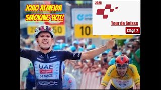 Tour de Suisse Stage 7: Joao Almeida on Fire with Huge Win!