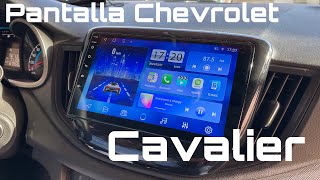 Android screen installation Cavalier 18-22 DERICAR