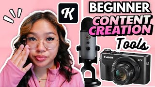 MUST HAVE Tools | Content Creation For Beginners 💕