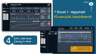 PART 4 : How to Build a Live Excel Financial Dashboard 📊 Connected to AppSheet 🔗