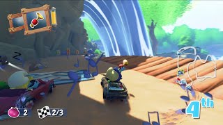 Smurfs Kart Race PS5 Playing Storm at Dam Under Construction Gameplay 