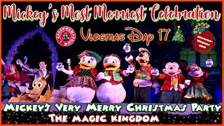 Vlogmas #17.Mickey’s Most Merriest Celebration.FRONT ROW. FULL.4K. MVMCP.
