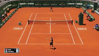 AO Tennis 2 - Casper Ruud vs Stefanos Tsitsipas - PS5 Gameplay