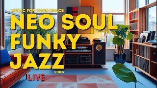 🔴 Live | 24/7 Soulful Jazz, Neo Soul & Funk Beats | Smooth Chill Vibes Radio 🎷✨ #chillvibes #jazz