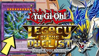 Yu-Gi-Oh! BEST! THUNDER DRAGON INVOKED Deck Profile - Legacy of the Duelist: Link Evolution