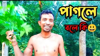 পাগলে বলে কি 😃|| গ্রাম বাংলার পাগল,Pagol,The sa vlogs