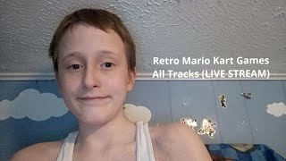 Retro Mario Kart Games All Tracks (LIVE STREAM)