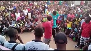 An advert performance with internet man at lungi city