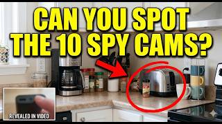 Could You Find These? 10 Hidden Cameras in a Standard Home