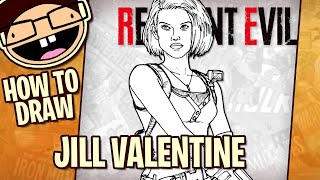 How to Draw JILL VALENTINE (Resident Evil) | Narrated Step-by-Step Tutorial