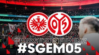 The post-match press conference in Frankfurt | #SGEM05 | #05ertv | 2025/26 season
