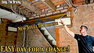 Terraced House Renovation | Removing Wall & Installing RSJ #building #construction