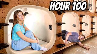 I SURVIVED 100 HOURS IN CAPSULE HOTELS!