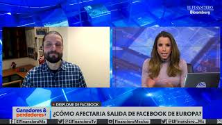 Facebook cae en bolsa, la amenaza de TikTok, y leyes su contra - en El Financiero-Bloomberg