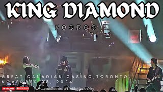 King Diamond | "Voodoo" LIVE! | Heavy Metal | Great Canadian Casino | Toronto | Nov. 03, 2024