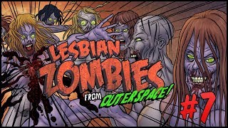 Lesbian Zombies from Outer Space, Chapter 7 [FINAL] -- Horror Comedy Motion Comic 18+