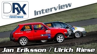DRX 2017 - Lausitzring - Interview - Ulrich Riese und Jan Eriksson