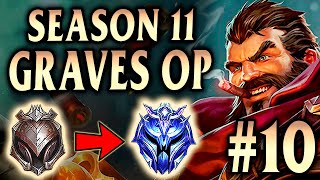 Graves Jungle! IRON 4 0LP to Diamond Episode #10! - League of Legends Season 11