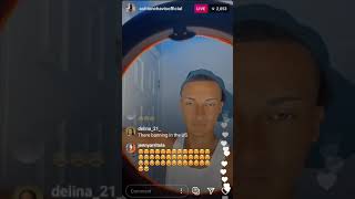 Ashton Chavis live on instagram