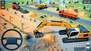 City Road Construction Simulator ii -Heavy JCB Games 2025 - Android Gameplay