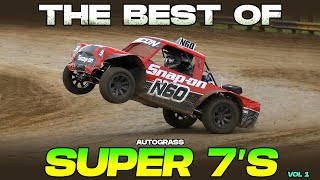 BEST OF Autograss Class 7 / 'Super Saloons' - Twin Engine V8 Mini Trucks! - (Volume 1)