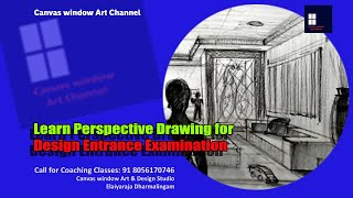 Learn Perspective Drawing for Design Entrance Examination