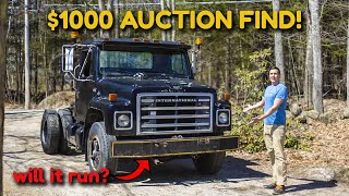 I Bought an International Harvester Medium Duty Truck at Auction for Only $1000!