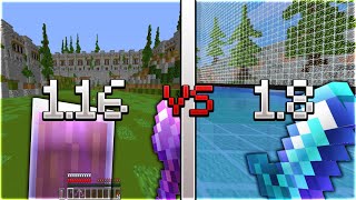 1.8 PvP vs 1.16 PvP: What's The Difference?