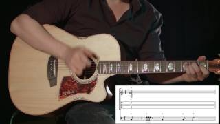Learn Percussion Guitar - Lesson 03 - pt3
