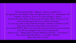 The Pebble And The Penguin, The Good Ship Misery Lyrics