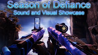 Season of Defiance | Legendary Weapon Sound and Visual Showcase (Destiny 2)