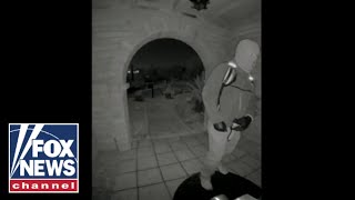 NEW VIDEO: Masked, armed subject at Nancy Guthrie's door