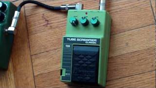 Tubescreamer mod shootout Monte Allum and Tubescreamer heaven