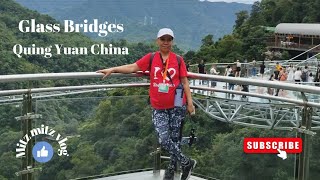 Glass bridges in  china
