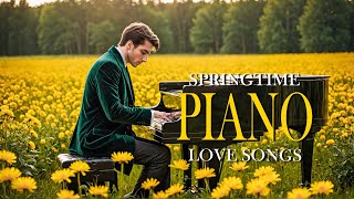 200 Most Beautiful Spring Piano Love Songs - Classic Relaxing Romantic Melodies