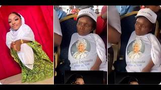 Late Pregnant Aunty Ajara at Allwell Ademola’s burial