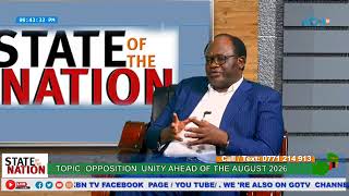OPPOSITION UNITY AHEAD OF AUGUST ELECTIONS WITH BRIAN MUNDUBILE PRESIDENTIAL CANDIDATE 