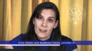 Civil Union and Marriage Issues, committee 13 - GA220 PC(USA)
