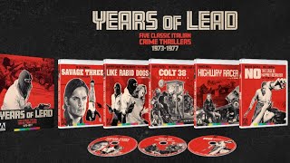 Years of Lead Boxset Unboxing LIVE! (Release Date June 22, 2021)