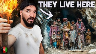 INSIDE the ANCIENT CAVES of AFGHANISTAN where FAMILIES ARE FORCED TO LIVE