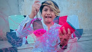 Ali ruined the new door 😭 || Anas Bhai got angry 😡 || He cut Ali's toy 🪁 🤣