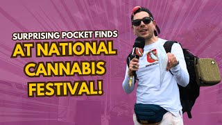 Surprising Pocket Finds At National Cannabis Festival!