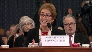 Impeachment Hearing2: GOP Counsel Steve Castor Questions Amb. Marie Yovanovitch  11-15-2019
