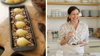 Chocolate Pear Tart